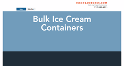 Desktop Screenshot of icecreamboxes.com